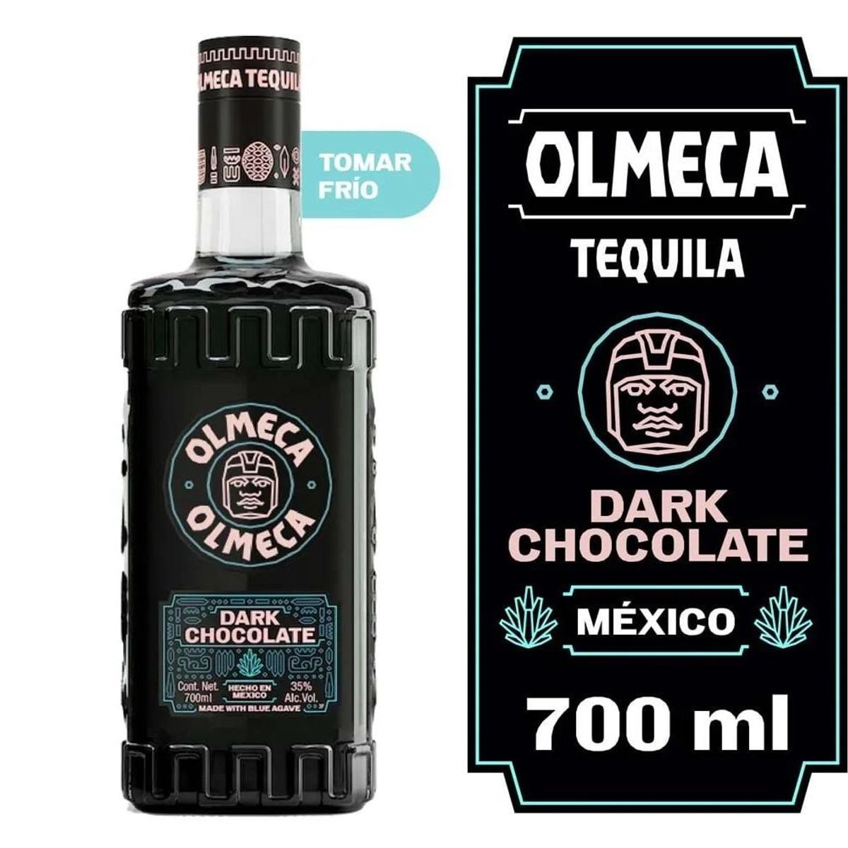 OLMECA - Tequila Olmeca Dark Chocolate 35° 700cc