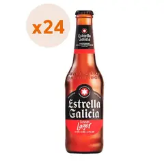 ESTRELLA GALICIA - 24X Cerveza Botellín 4,7° 330Cc