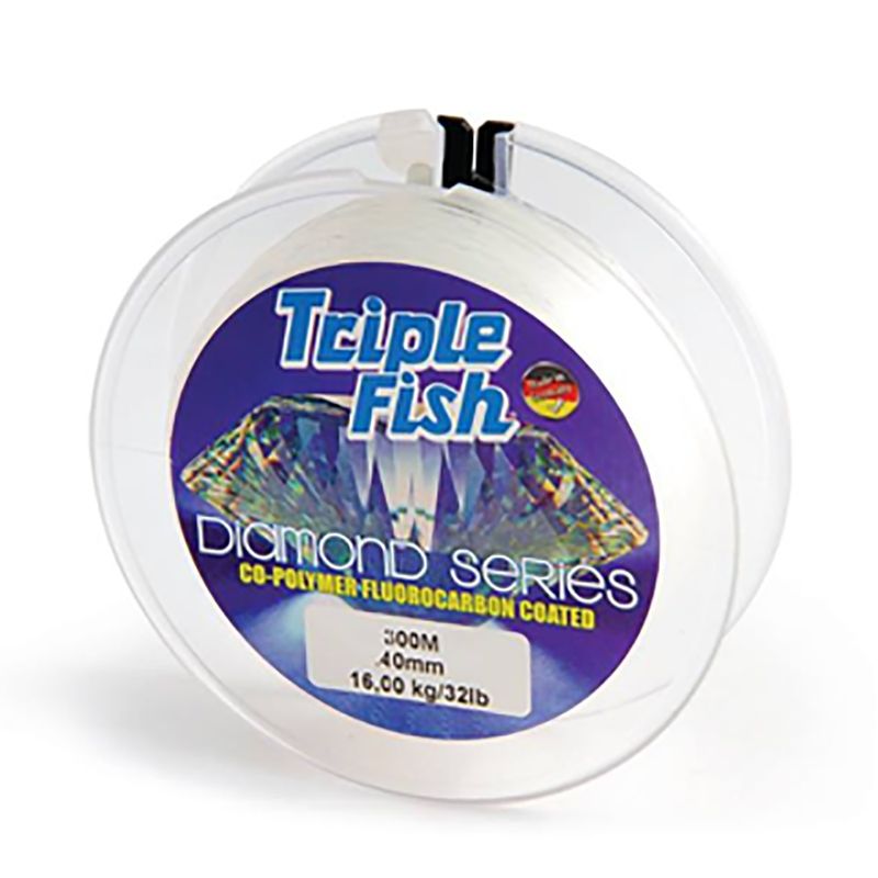 GENERICO - Nylon De Pesca Diamond 0.4 Triple Fish x 10ud.