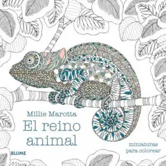 BLUME - Libro Miniaturas Para Colorear - Reino Animal