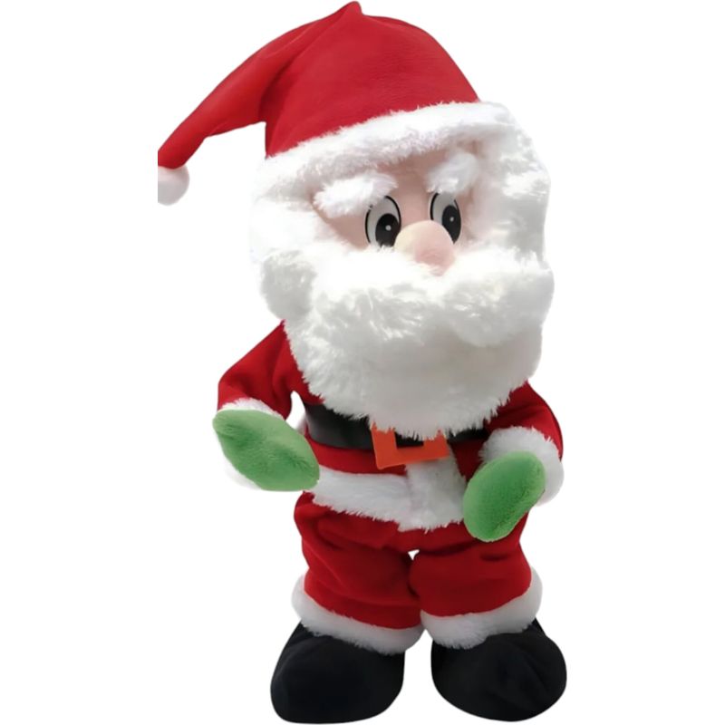 GENERICO - Papá Noel Bailarin Con Musica 30 Cm