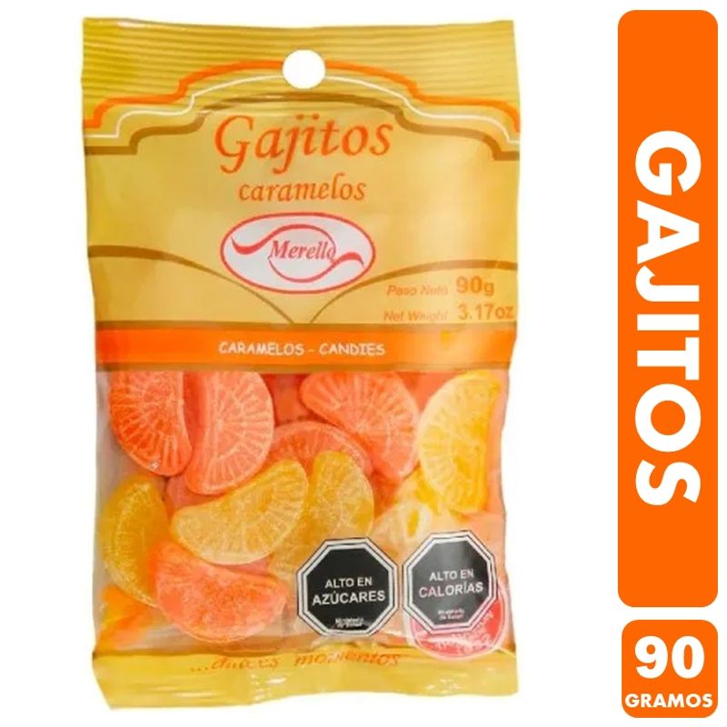 MERELLO - Gajitos Merello - Dulce Clásico De InfranciaBolsa Con 90Gr