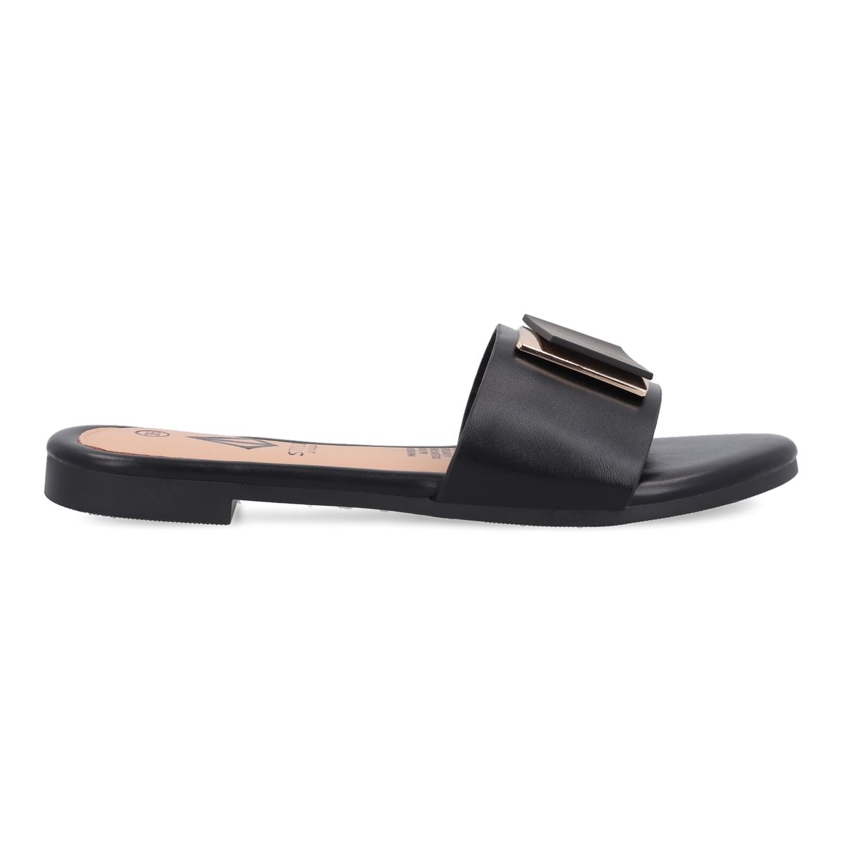 STYLO SHOES - Sandalia Mujer Negro HY22181