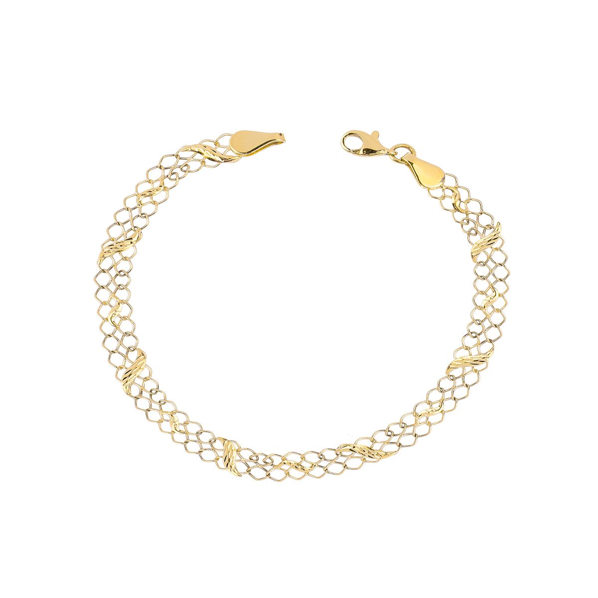 JB JOYAS BARON - Pulsera de Oro 18kt Encadenado