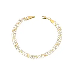 JB JOYAS BARON - Pulsera de Oro 18kt Encadenado