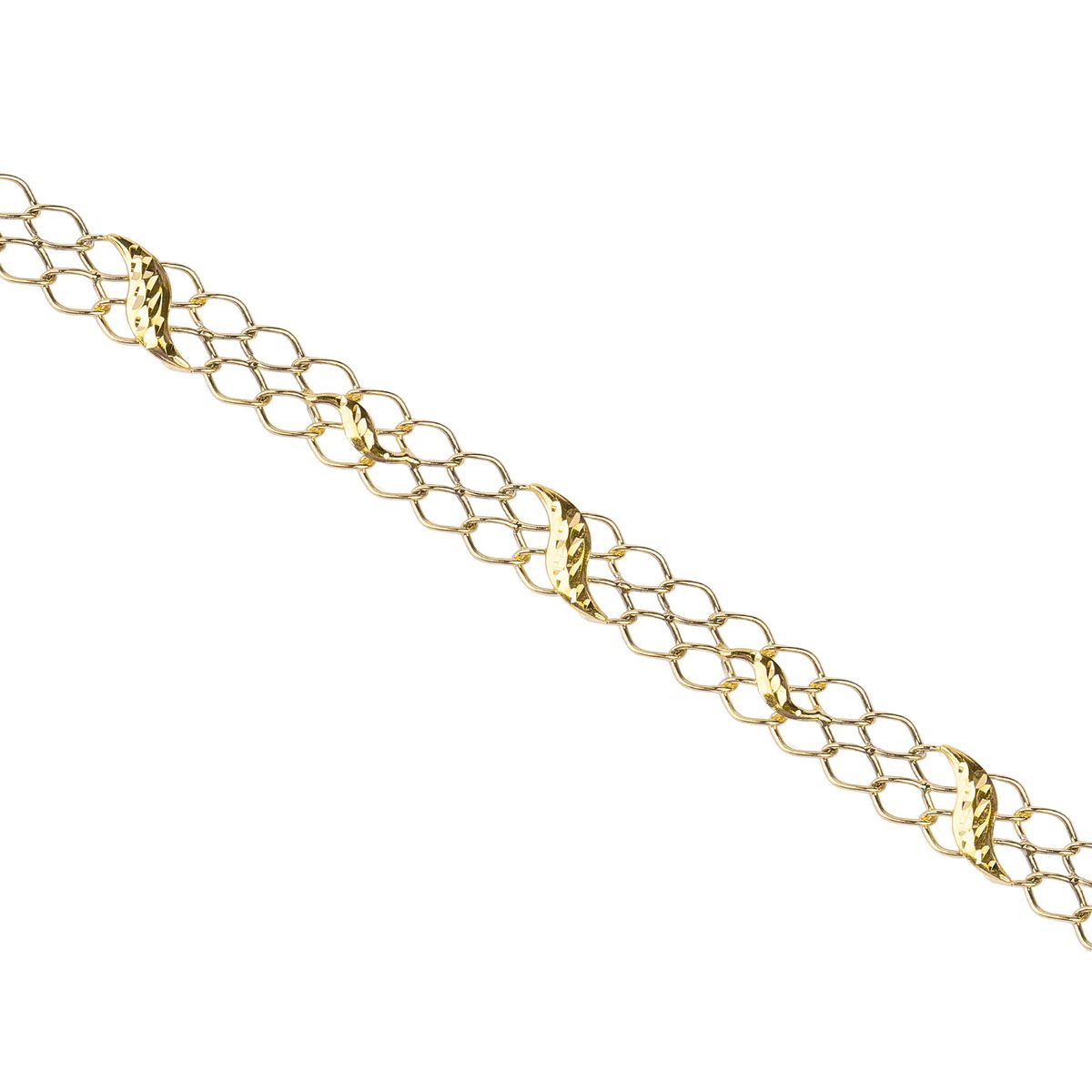 JB JOYAS BARON - Pulsera de Oro 18kt Encadenado