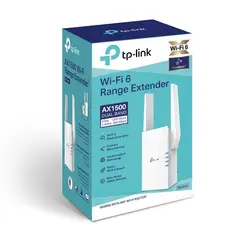 TP LINK - Extensor de Red Wi-Fi AX1500, Sistema Mesh Re505x V1 Blanco