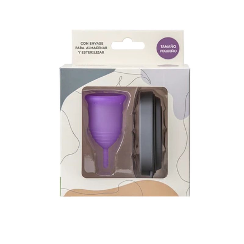 GENERICO - Copa Menstrual Ayla Con Esterilizador Talla Pequeña