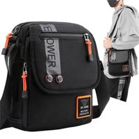 Bandolero bolso cruzado de hombro de nailon para hombre