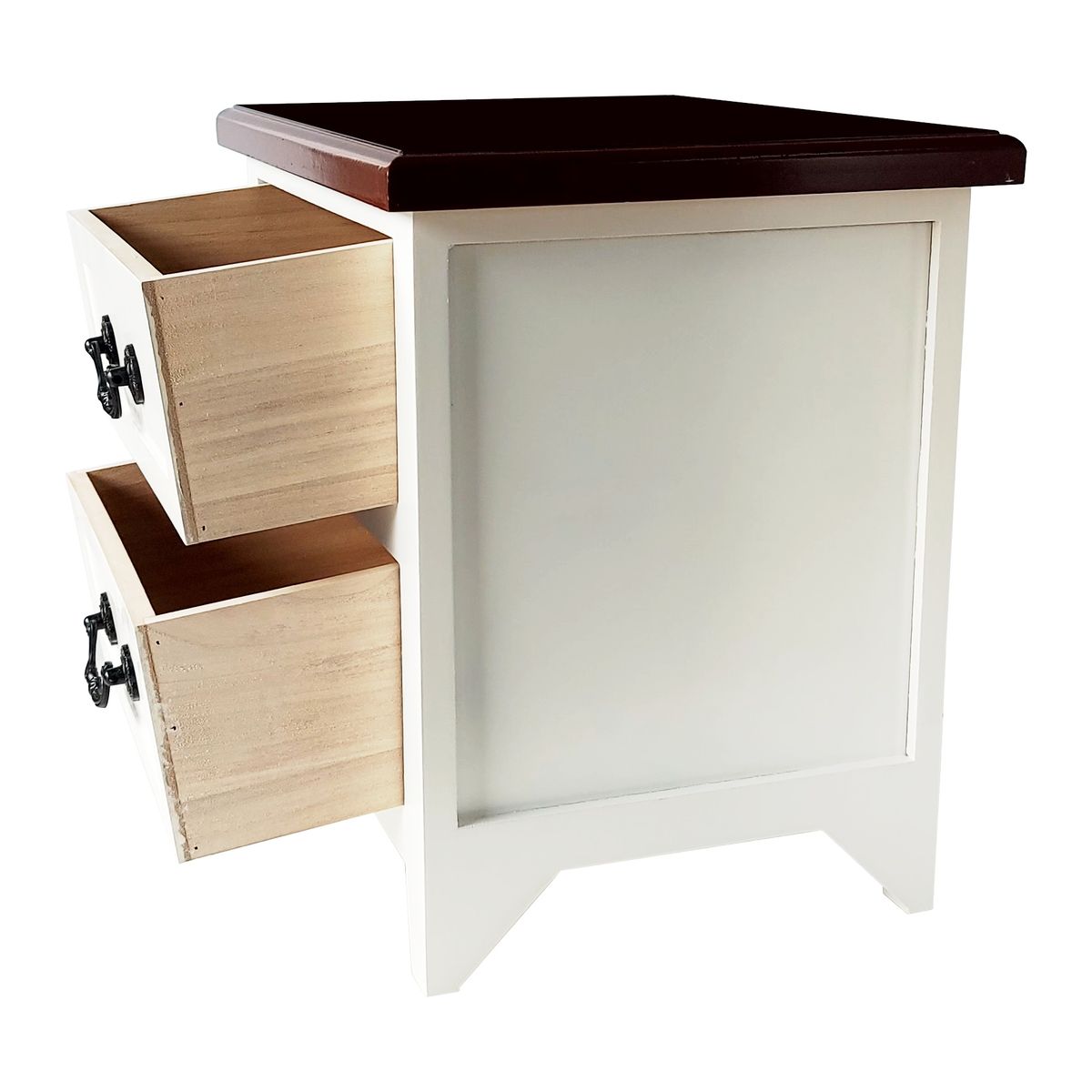 LOVEN - Cajonera Infantil Stokkem Dos Cajones Café 42x40x30