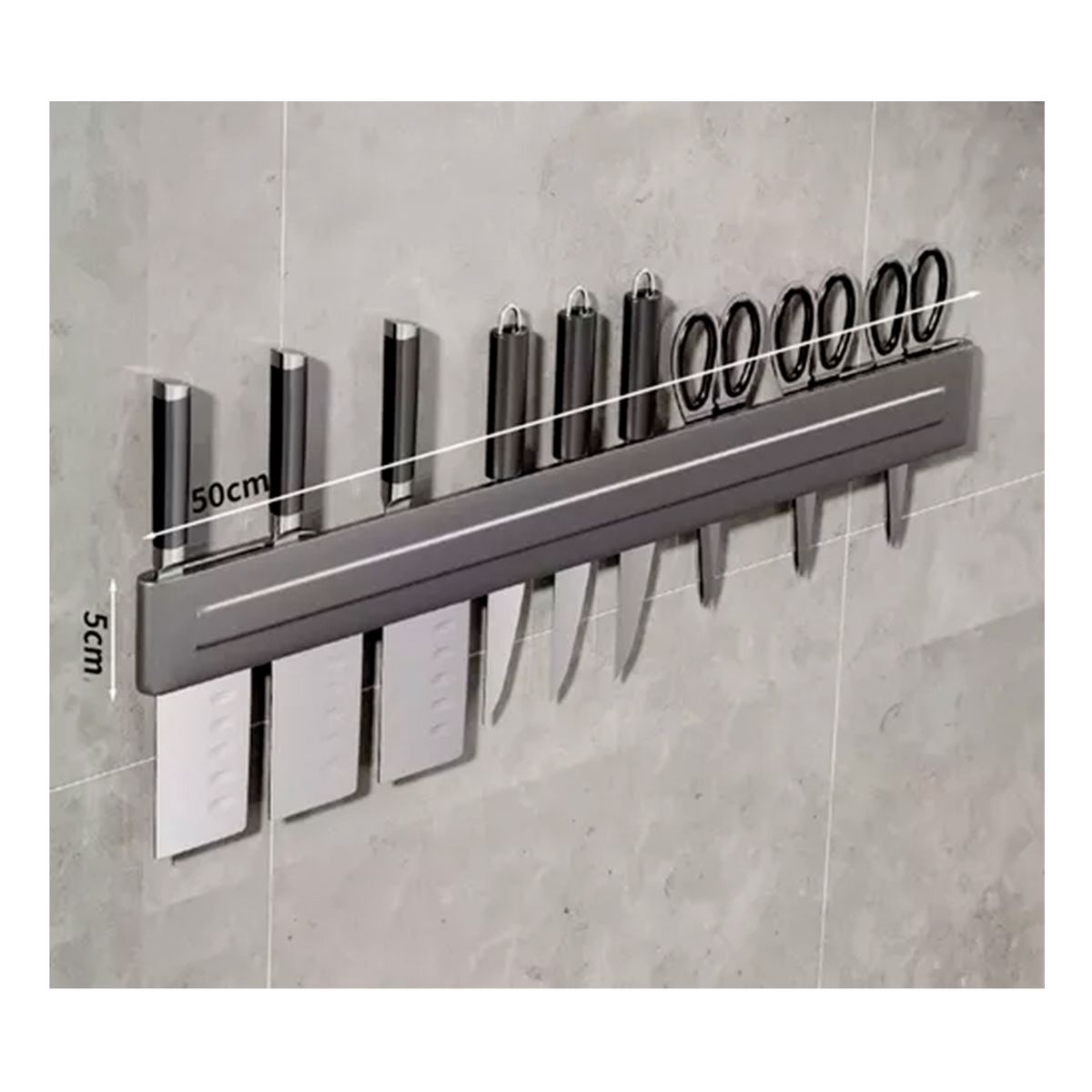 GENERICO - Barra 50cm Para Cuchillos Metales