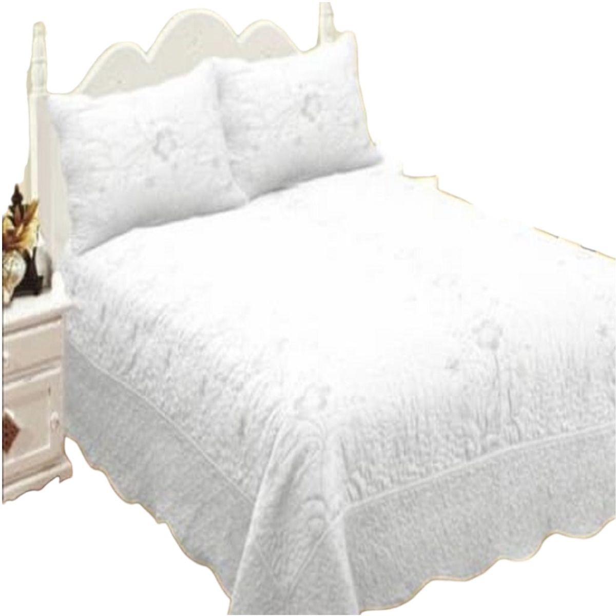 GENERICO - Cubrecama de Verano Plaza y Media con Diseño 180x230cm