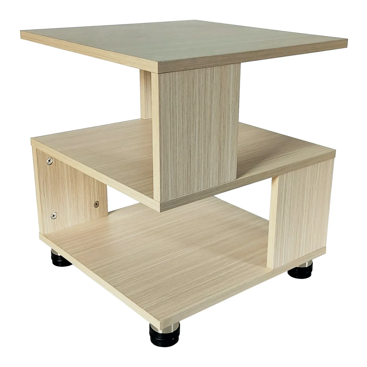 LOVEN - Mesa Auxiliar Meuse Marrón Claro