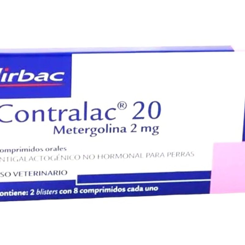 GENERICO - CONTRALAC  20    2 blisters de 8 comprimidos cada uno