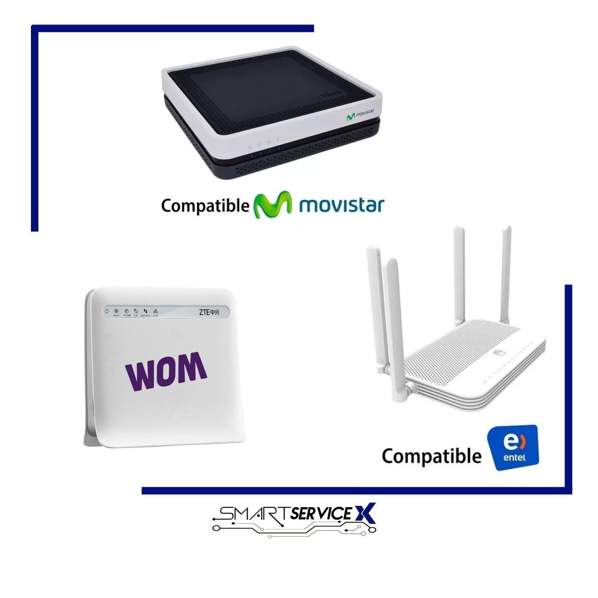 GENERICO - CABLE DE INTERNET FIBRA ÓPTICA MOVISTAR ENTEL 5MTRS