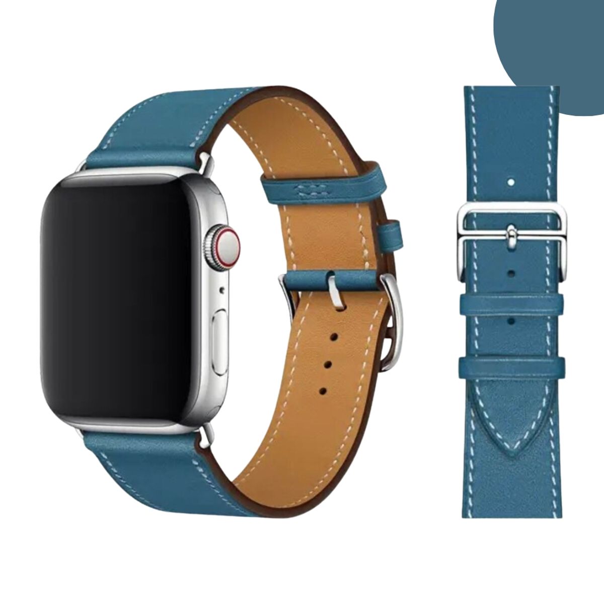 GENERICO - Correas De Cuero para Apple Watch 38-40-41mm