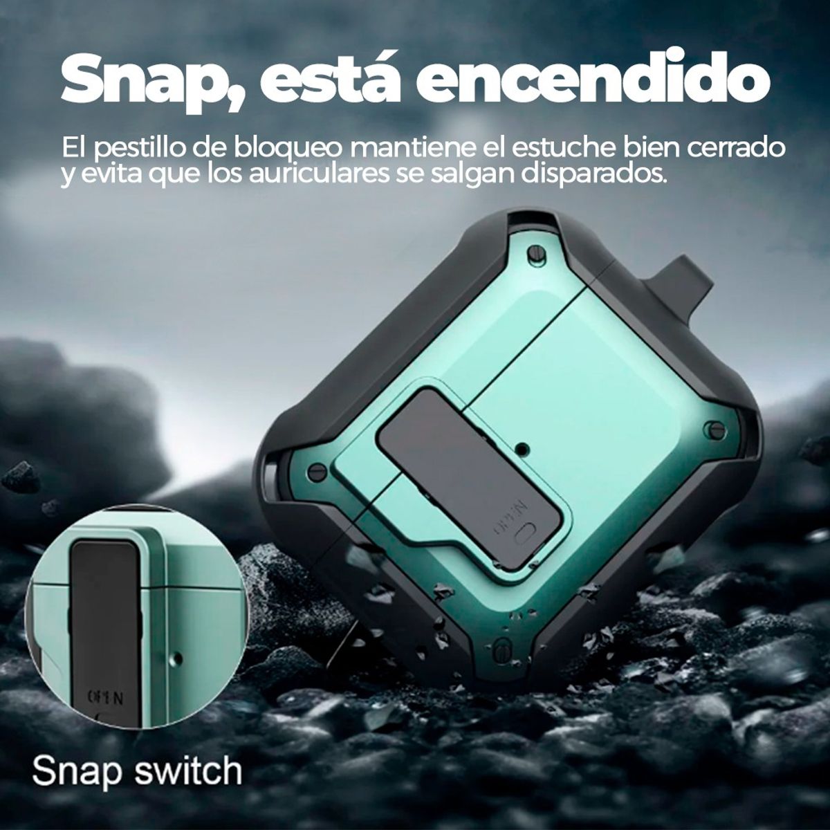 GG GOODGOODS - Carcasa Funda Armor Para AirPods 3era Gen Alta Calidad