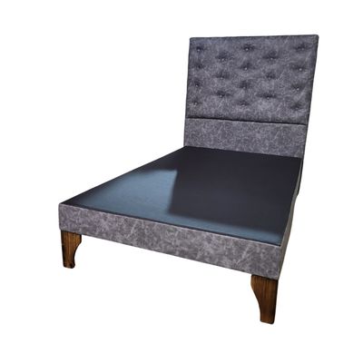 Imagen 2 del producto Base Europea 15P Respaldo Gris Eco Cuero a Piso Rimar