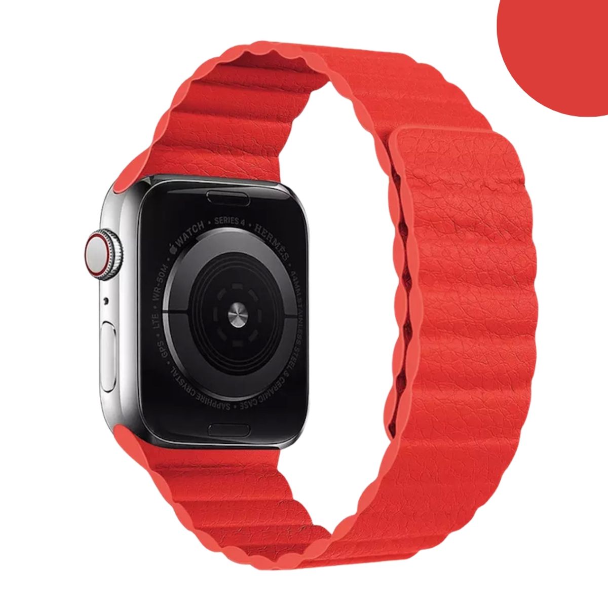 GENERICO - Correas De Cuero Magnético para Apple Watch 42-44-45-49mm