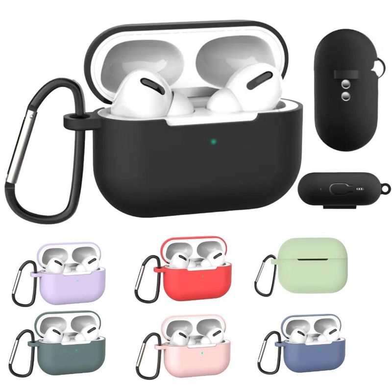 GAOR - Funda Protectora Silicona Para AirPods Pro 2 Gen. - NEGRA