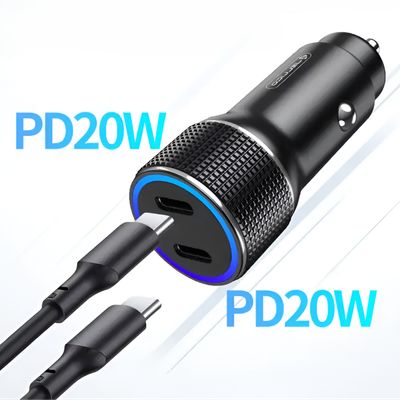 Imagen 2 del producto Cargador Type-C para Auto Power Delivery 40W Max TM-200542