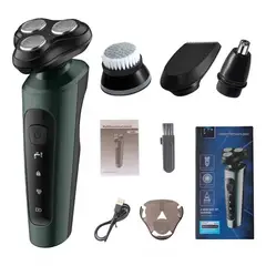 KUANGYE - Afeitadora Electrica 4 En 1 Para Hombres Corta Pelo Recargable