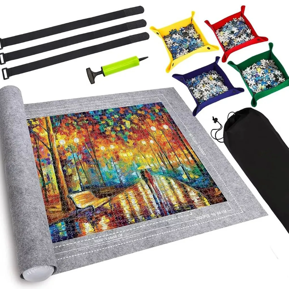 KUANGYE - Mat Para Puzzles 2000 Piezas