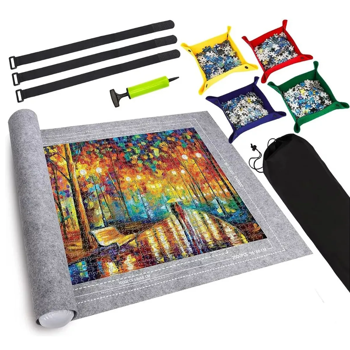 KUANGYE - Mat Para Puzzles 2000 Piezas