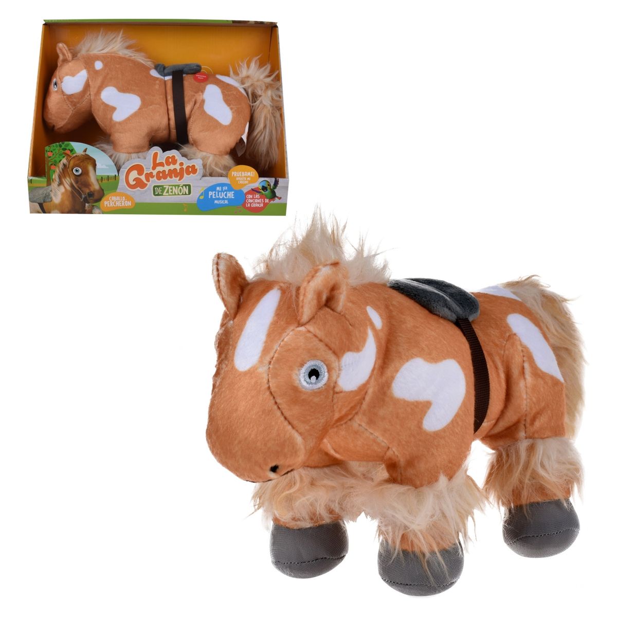 LA GRANJA DE ZENON - Peluche Caballo La Granja De Zenon