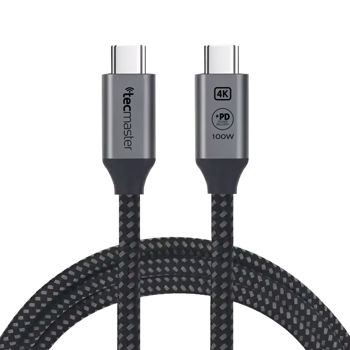 TECMASTER - Cable Type-C 100W 4K Thunderbolt 1.5M Tecmaster TM-200545