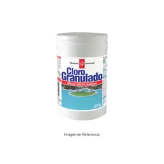 GENERICO - CLORO GRANULADO 1KG PARA PISCINA QUIMICA UNIVERSAL