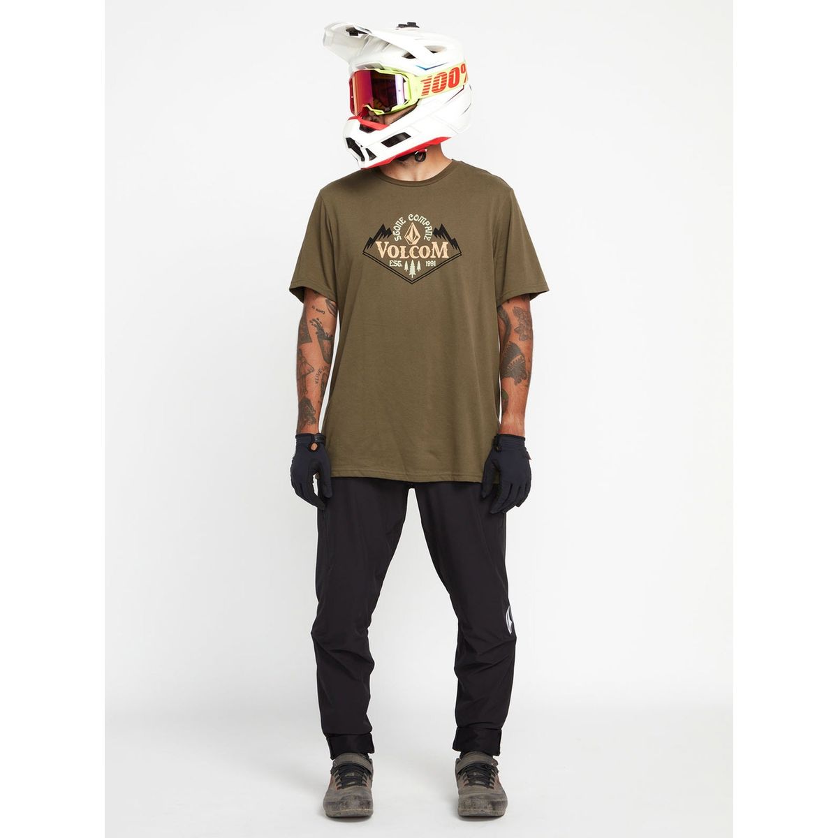 VOLCOM - Pantalon Clasico Trail Ripper Pant Negro Hombre Volcom