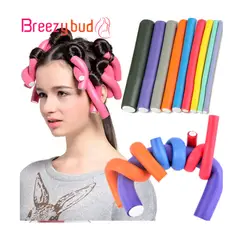 GENERICO - 10 Tubos Roll Flexibles Para Ondulación De Cabello 16mm