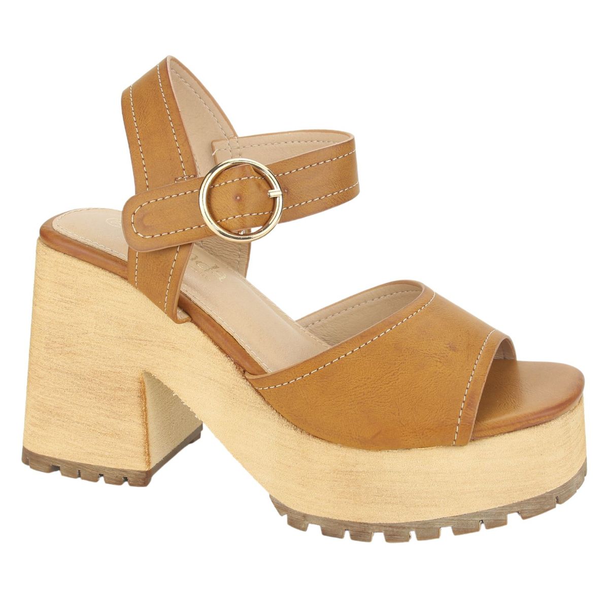 CHALADA - Sandalia Mujer Camel Casual Chalada Viva-6