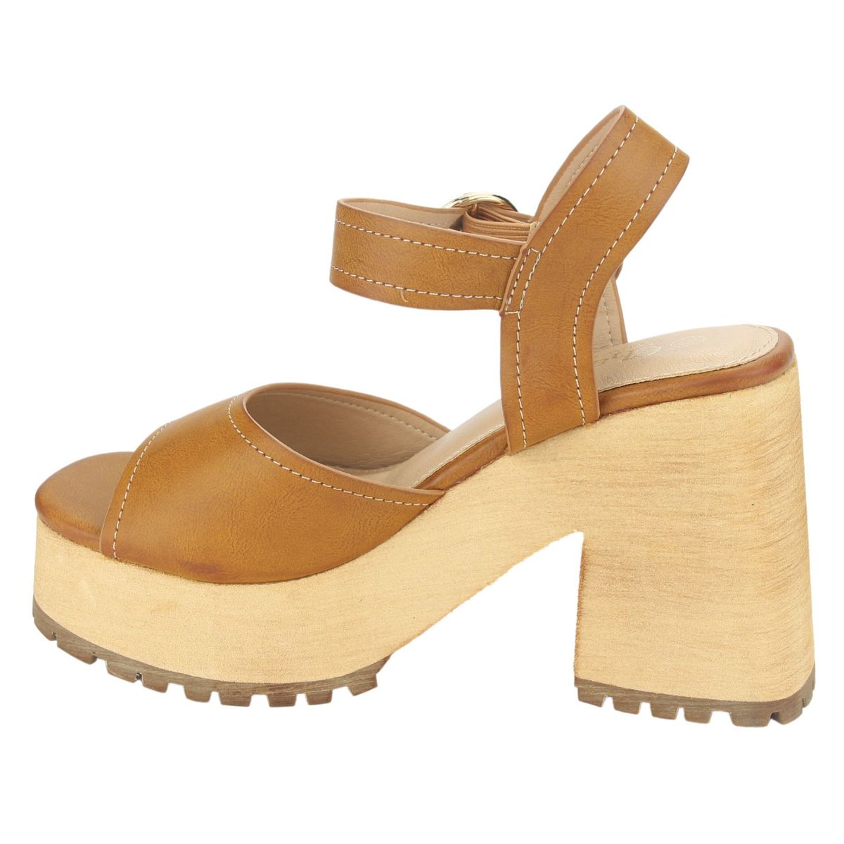 CHALADA - Sandalia Mujer Camel Casual Chalada Viva-6