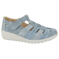 Mocasin Mujer Azul Casual Deza-2