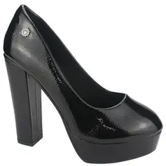 CHALADA - Zapato Mujer Negro Casual Fetiche-1