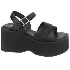 CHALADA - Sandalia Mujer Negro Casual Verena-5