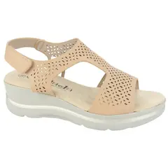 CHALADA - Sandalia Mujer Beige Casual Fairly-3