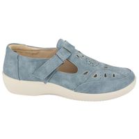Mocasin Mujer Azul Casual Dong-1
