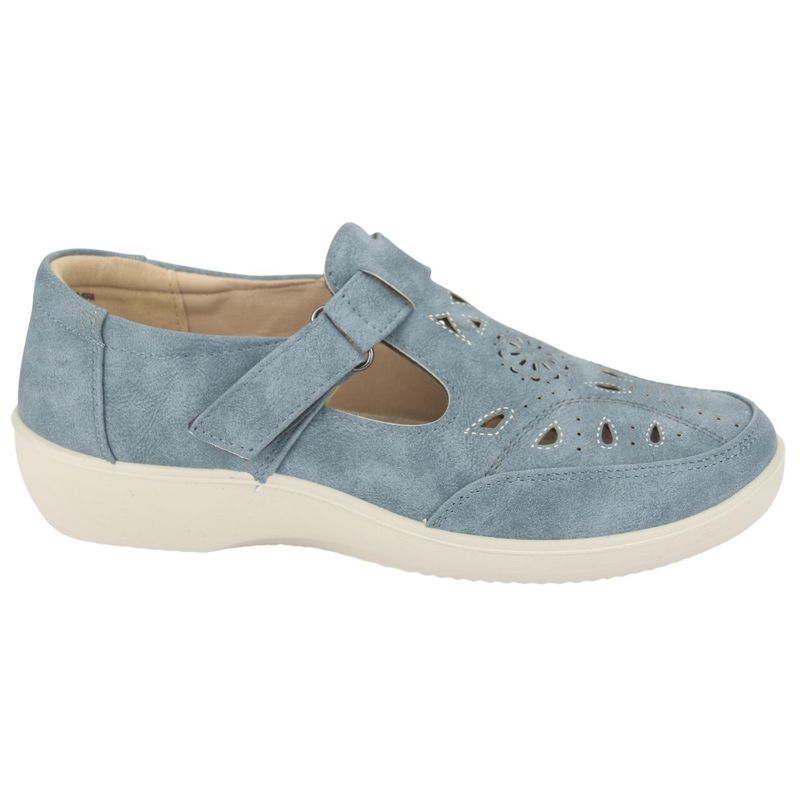 CHALADA - Mocasin Mujer Azul Casual Chalada Dong-1