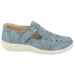 CHALADA - Mocasin Mujer Azul Casual Dong-1