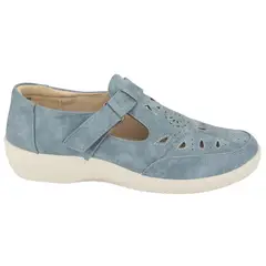 CHALADA - Mocasin Mujer Azul Casual Dong-1