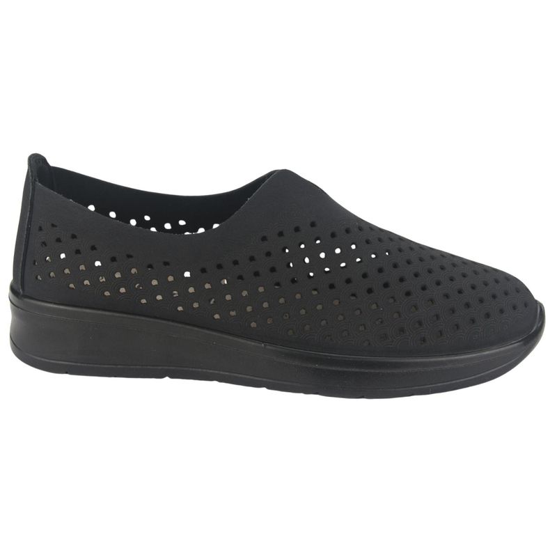 CHALADA - Mocasin Mujer Negro Casual Chalada Duster-1