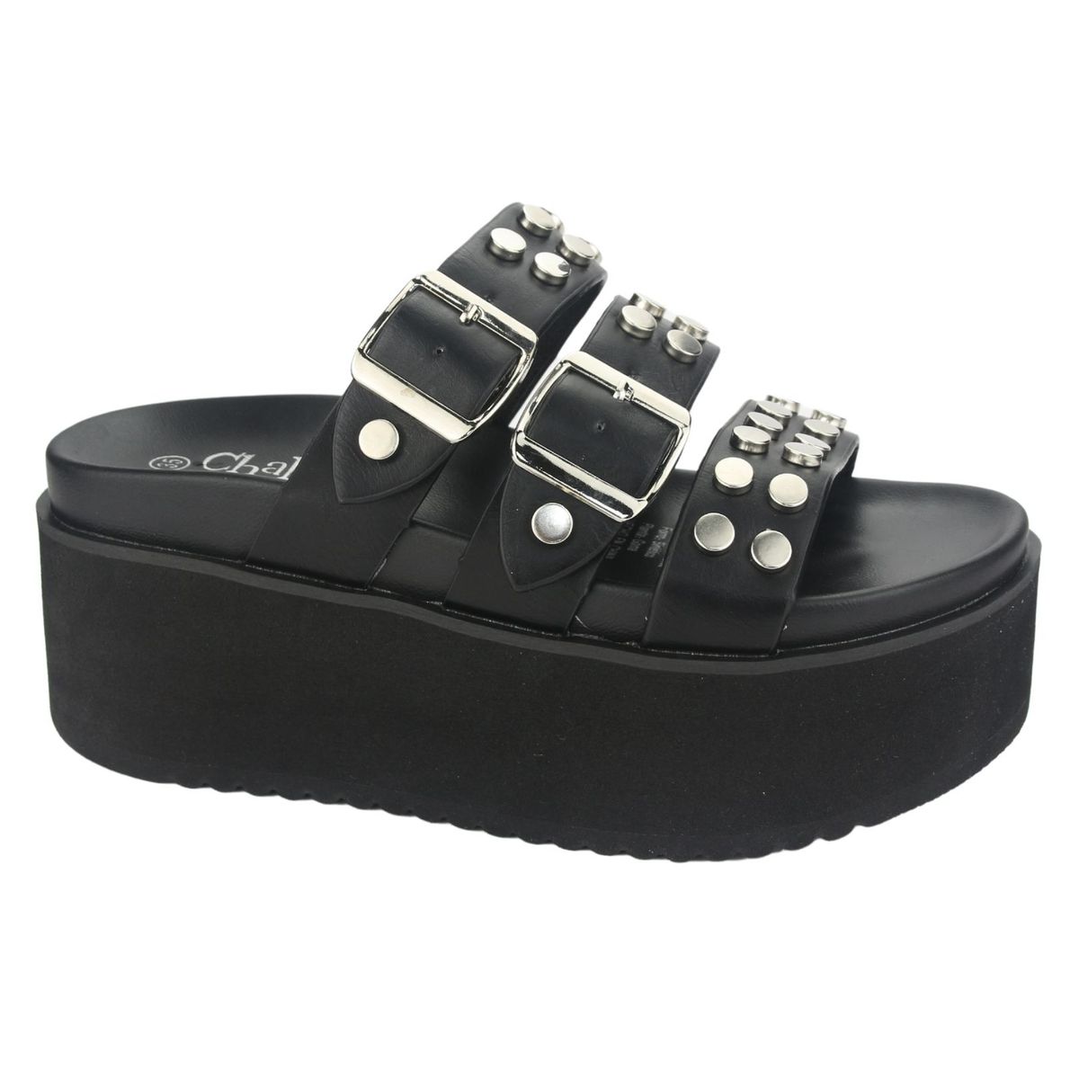 CHALADA - Sandalia Mujer Negro Casual Chalada Viru-28