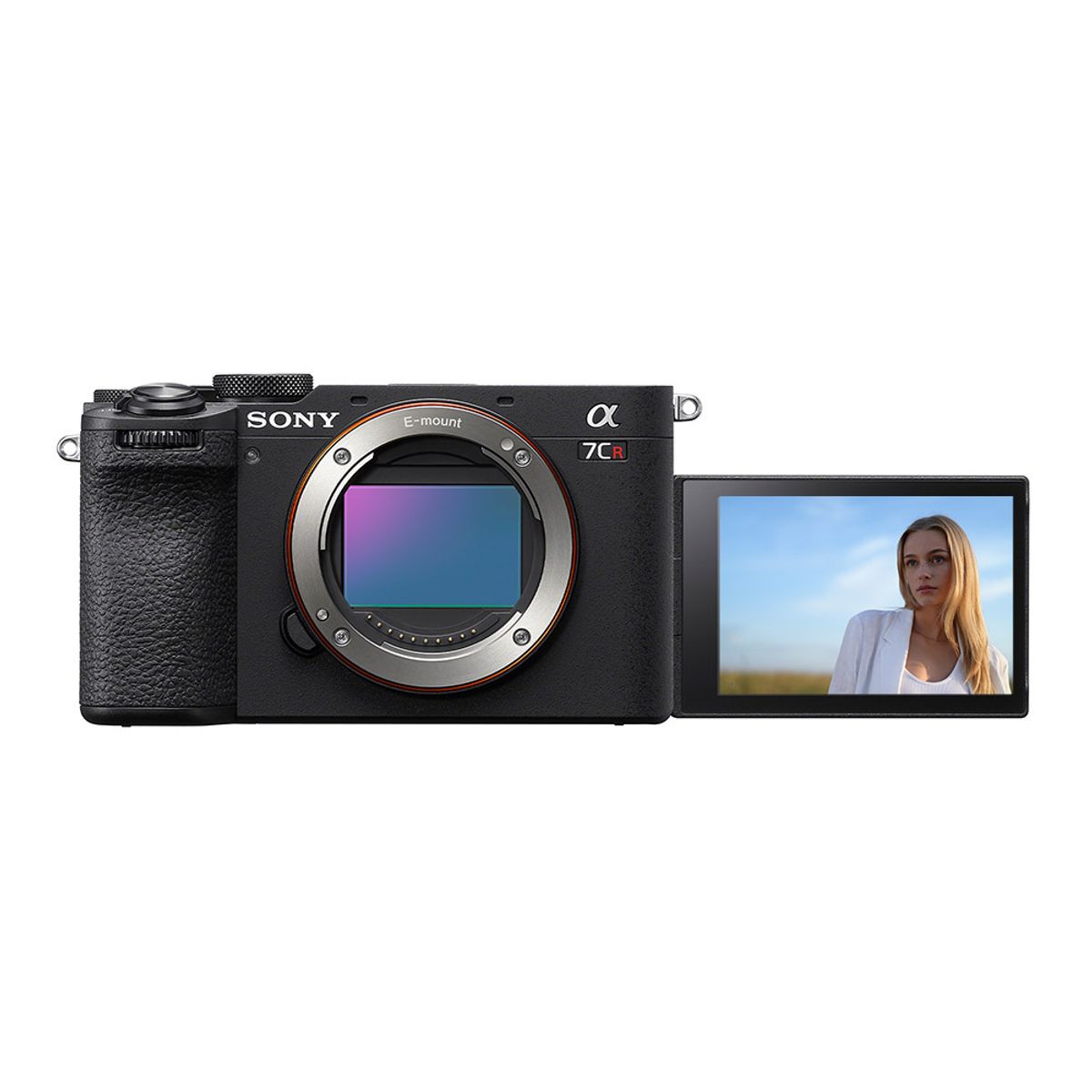 SONY - Cámara Profesional Compacta Full Frame Mirrorless ILCE-7CR Negra
