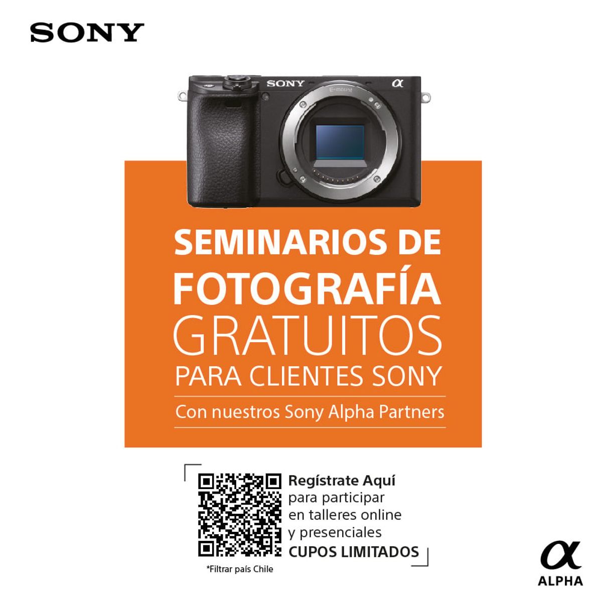 SONY - Cámara Profesional Compacta Full Frame Mirrorless ILCE-7CR Negra