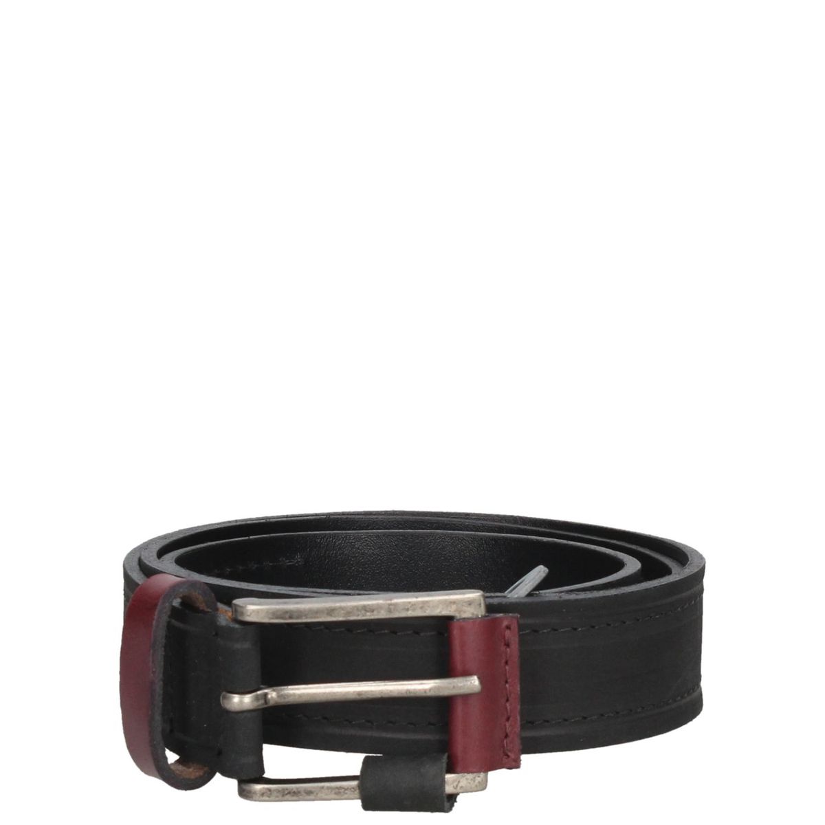 PANAMA JACK - Cinturón Cuero Hombre Negro Panama Jack PANAMA JACK