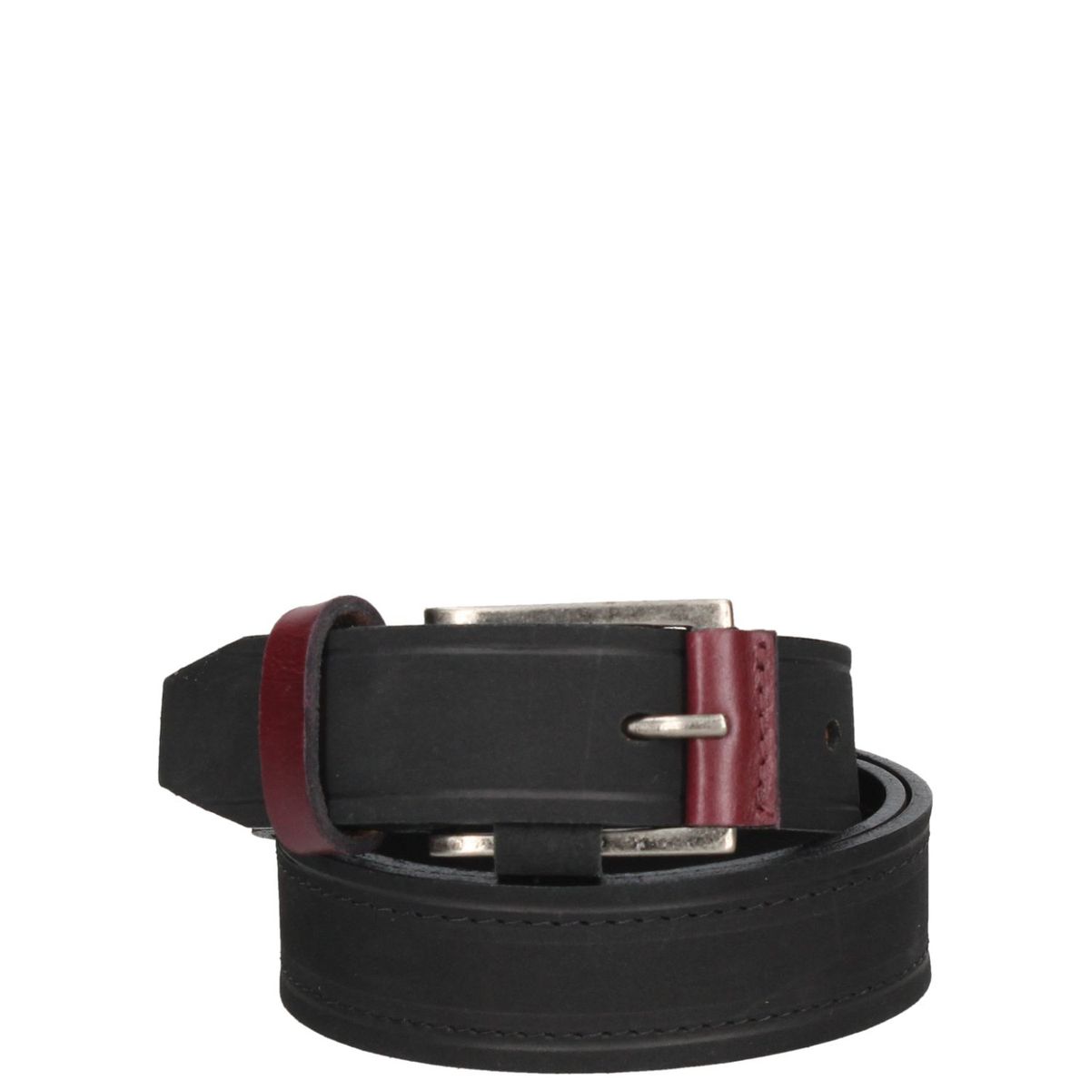 PANAMA JACK - Cinturón Cuero Hombre Negro Panama Jack PANAMA JACK