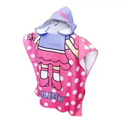 GENERICO - Toalla De Baño Playa Capucha Para Niñas